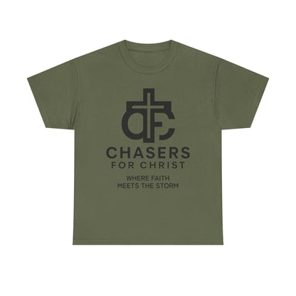 100% Cotton Chasers For Christ Storm Storm Chasers Tee, Religious