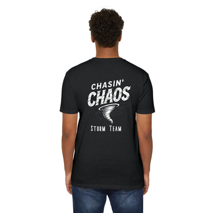 T-Shirt featuring Storm Chaser Design, Zero Meter Club Tee, Gift for Weather Enthusiasts, Tornado Lover's Apparel, Casual Unisex Tee