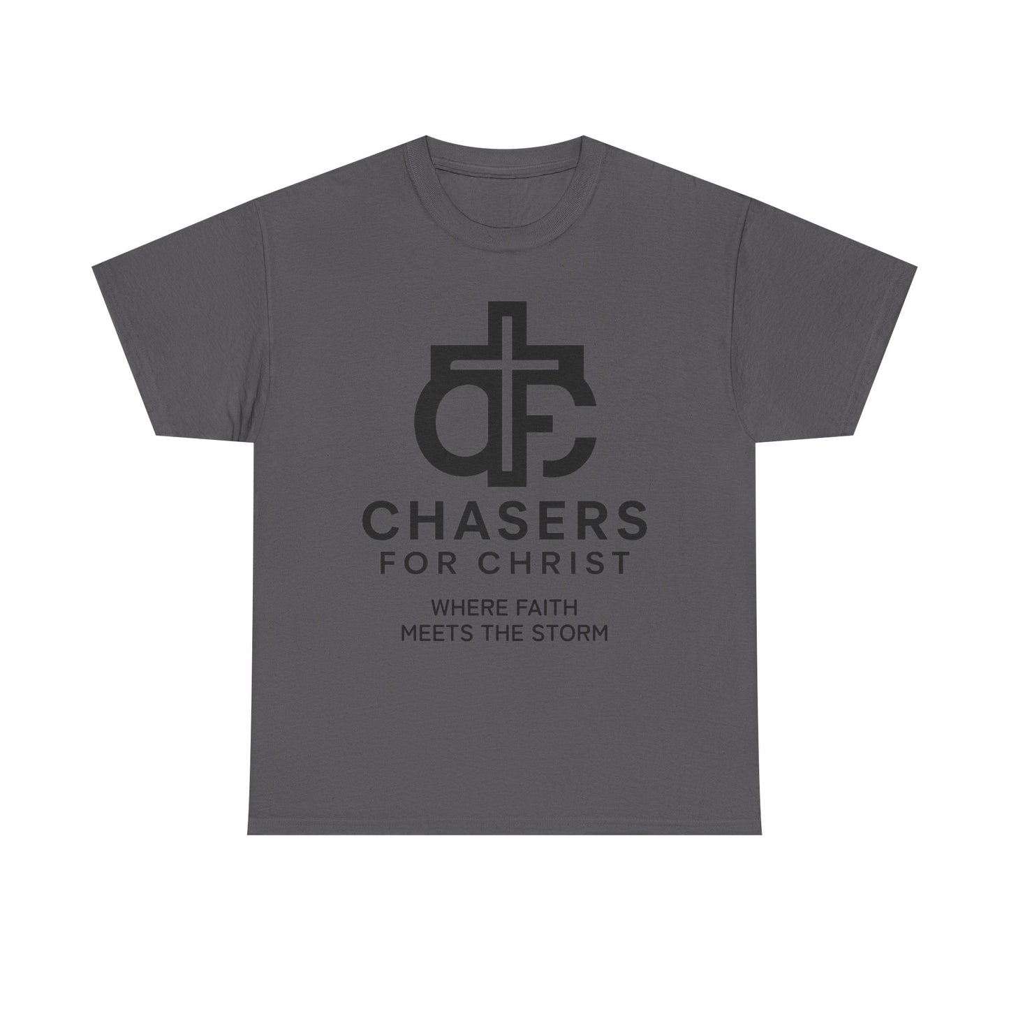 100% Cotton Chasers For Christ Storm Storm Chasers Tee, Religious