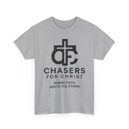 100% Cotton Chasers For Christ Storm Storm Chasers Tee, Religious
