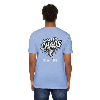 T-Shirt featuring Storm Chaser Design, Zero Meter Club Tee, Gift for Weather Enthusiasts, Tornado Lover's Apparel, Casual Unisex Tee